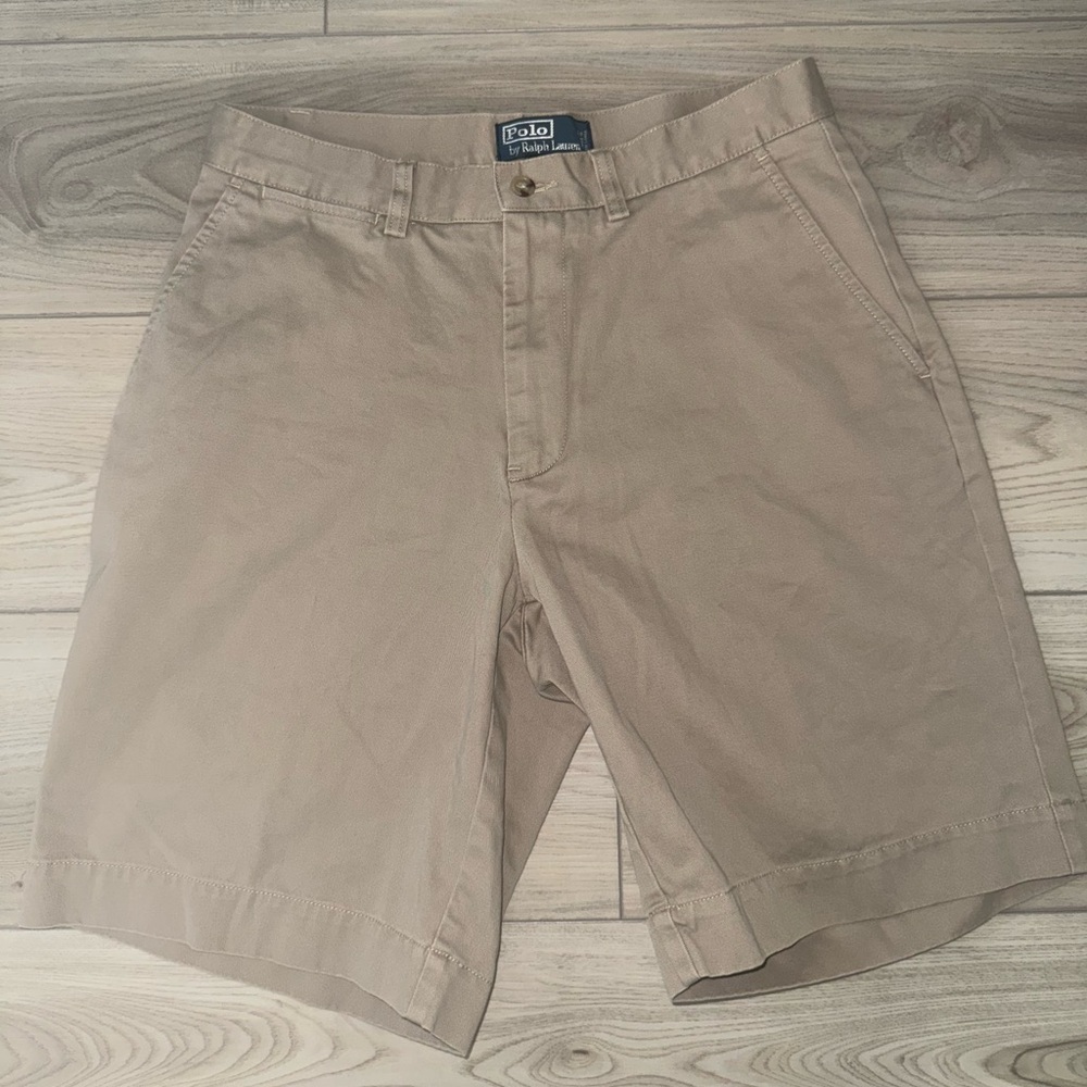 Polo by Ralph Lauren Beige Cotton Shorts